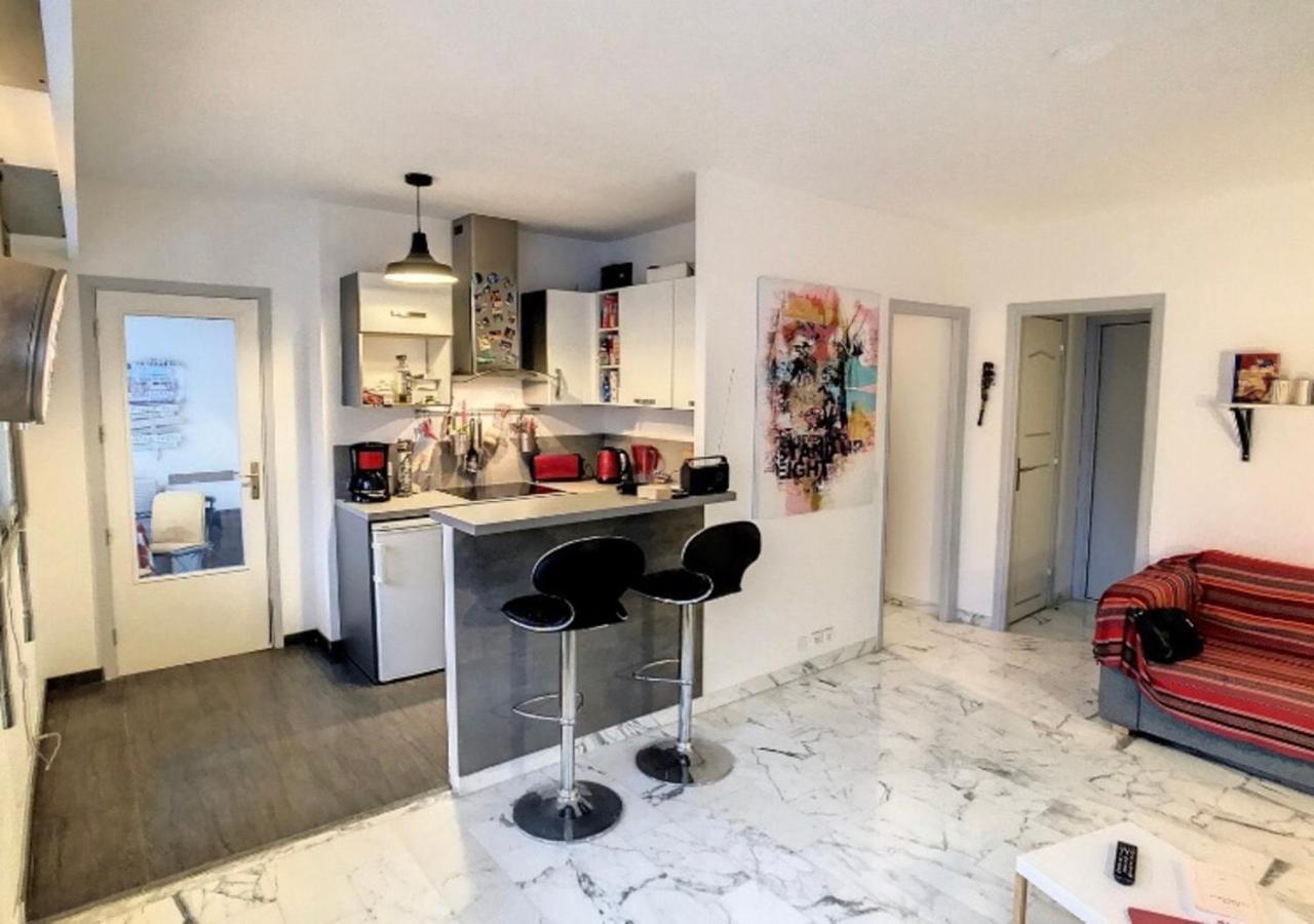 Superbe Studio Tout Equipe/Proche Mer Et Commodite Saint-Laurent-du-Var Exteriör bild